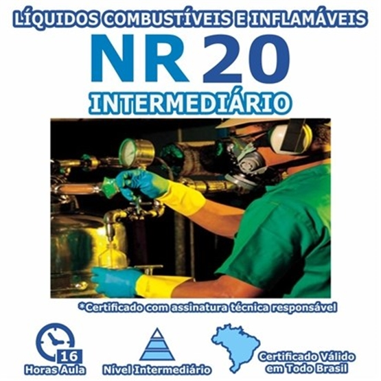 Curso NR 20 Líquidos Combustíveis e Inflamáveis Intermediário