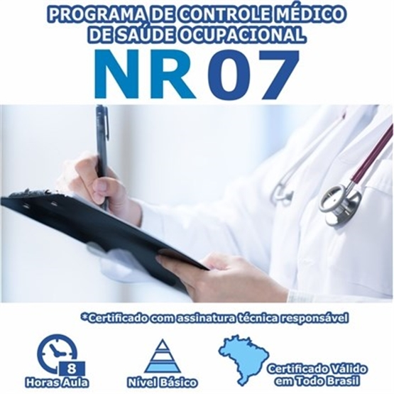 Curso NR 7 - Programa de Controle Médico de Saúde Ocupacional Básico